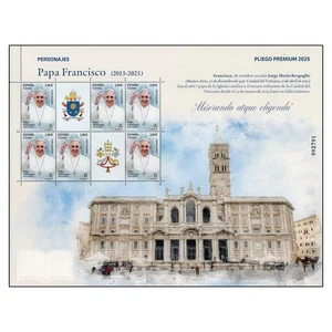 España 2025 [SLL] Pliego Premium. Papa Francisco (MNH) - Imagen 1 de 1