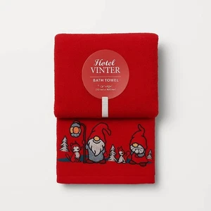 Set Asciugamani Natalizi 1+1 Ospite in 100% Cotone – Morbidi e Assorbenti - Foto 1 di 3