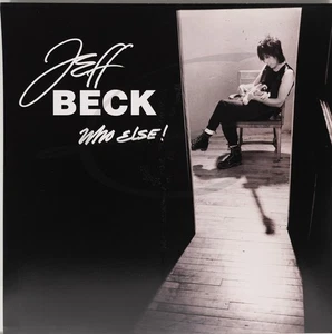 JEFF BECK WHO ELSE! Album Cover Promo 12x12 Flat Double Sided Poster - Picture 1 of 2