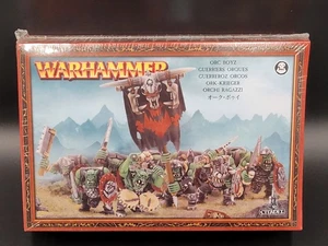 Orc Boyz Warhammer Sealed Hobby 10 Figures Gaming Unpainted Miniatures - Picture 1 of 13