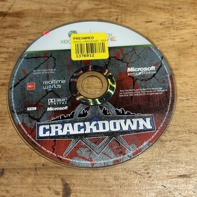 Crackdown Xbox 360 PAL Game Only Free Postage - Image 1 of 4