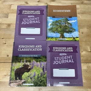 the Good & the Beautiful Ecosystems, Kingdoms Study Journal & 2 Course Book - Picture 1 of 4