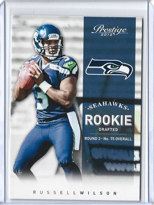 2012 Playoff Prestige - дебютант Рассел Уилсон #238 (RC) - Изображение 1 из 2