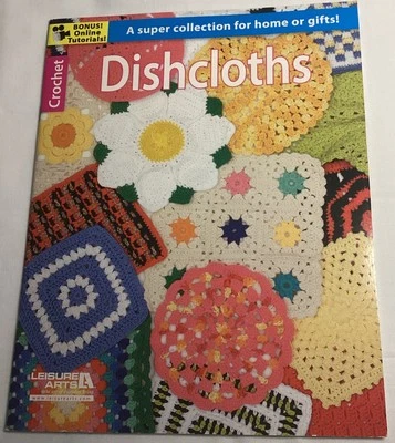 Leisure Arts Crochet Dishcloths Crochet Book, Crochet Book, Crochet Pattern - Image 1 of 4