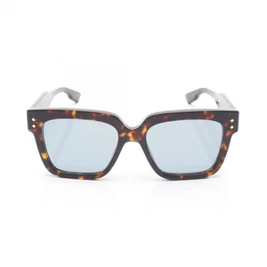 GUCCI Gafas de sol de plástico para hombre y mujer Marrón/Negro GG1084S-002 - Imagen 1 de 6