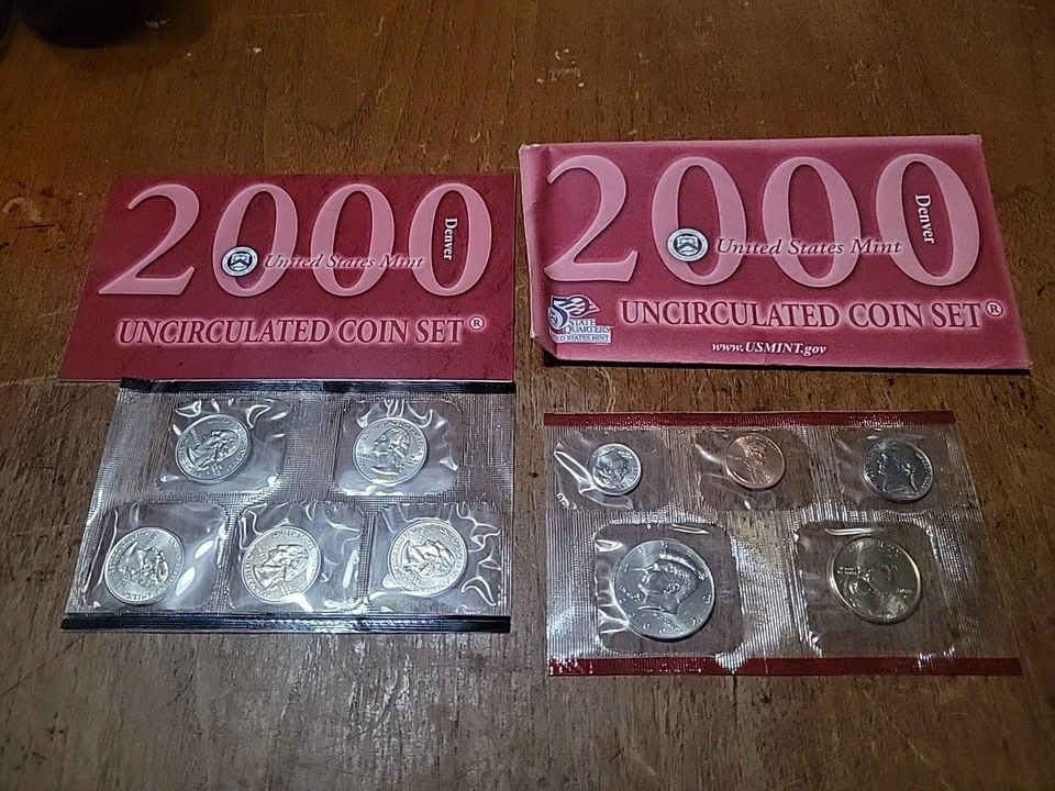 2000 U.S. Mint Uncirculated 10 Coin Denver Mint Set - Image 1 of 1