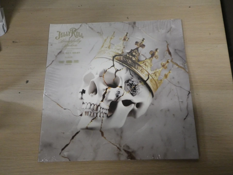 Jelly Roll Beautifully Broken Vinyl Record Brand New Sealed LP - Image 1 of 3