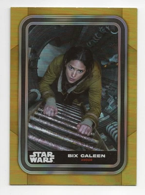 2023 Topps Star Wars Flagship Gold Foilboard #34 Bix Caleen - Image 1 of 2
