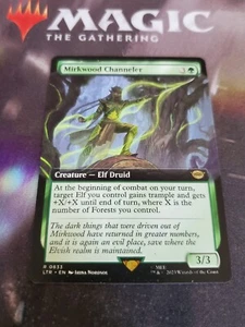 MTG. Mirkwood Channeler. Borderless. The Lord of the Rings. Pack Fresh - Picture 1 of 1