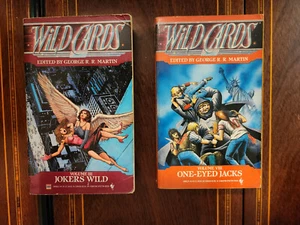 GEORGE R. R. MARTIN WILD CARDS VOLUMES III ONE EYED JACKS & VIII JOKERS WILD - Picture 1 of 5