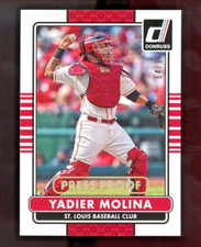 2015 Donruss Press Proof Gold YADIER MOLINA /99