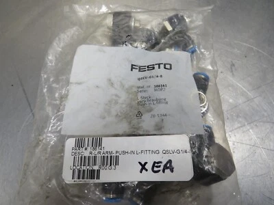 Festo QSLV-G1/4-8 Fitting Lot of 10! - image 1 of 2