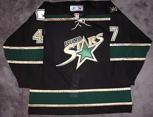 Iowa Stars AHL Game Issued Hockey Jersey - Green - Size 56 - Picture 1 of 8