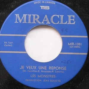 CANADA!!! NM- LES MONSTRES (MARC HAMILTON) Pourquoi Madame 1966 GARAGE 45 - Picture 1 of 2