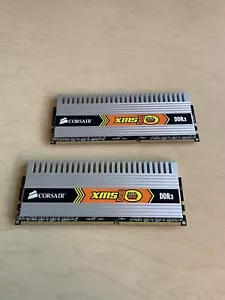 4GB 2x2GB PC3-10600 CORSAIR CM3X2048-1333C9DHX DDR3-1333 XMS3 Ver1.7 Memory Kit - Picture 1 of 2
