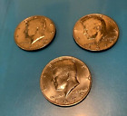 Uncirculated BU Kenedy Half Dollar Gems 1972-73-79 & No Mint Marks & Bonus coins