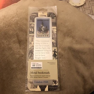 Olympic Museum Metal Bookmark - Picture 1 of 2