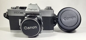 Canon EX Auto QL 35mm Kamera mit 50mm & 125mm Objektiven UNGETESTET AUF TEILE KEINE RÜCKNAHME - Bild 1 von 23