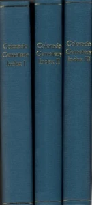COLORADO CEMETERY INDEX I II III 3 VOLUME SET ALPHABETICAL GENEALOGICAL RESEARCH - Picture 1 of 3