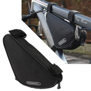 ROSWHEEL Mountainbike Dreieck Fahrrad Vorderrohr Rahmentasche Tasche schwarz - Bild 1 von 6