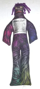Dammit Doll 12.5" Plush Stress Reliever Gag Gift Purple Hair - Picture 1 of 6