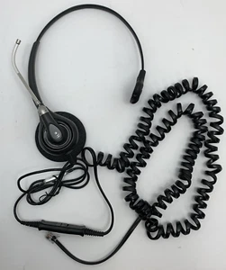 Plantronics HW251 Wired Headset- Single Earpieces with crosswire cable Ref:1318 - Afbeelding 1 van 5