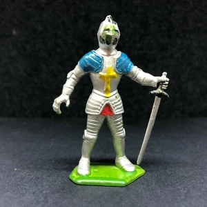 B06 Chevalier Knight MARX TOYS Petit Soldat Toy Soldiers Soldatini - Imagen 1 de 4