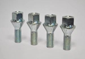 4 x Alloy Wheel Bolts M12 x 1.5 17mm Hex for BMW Z4 - Picture 1 of 2