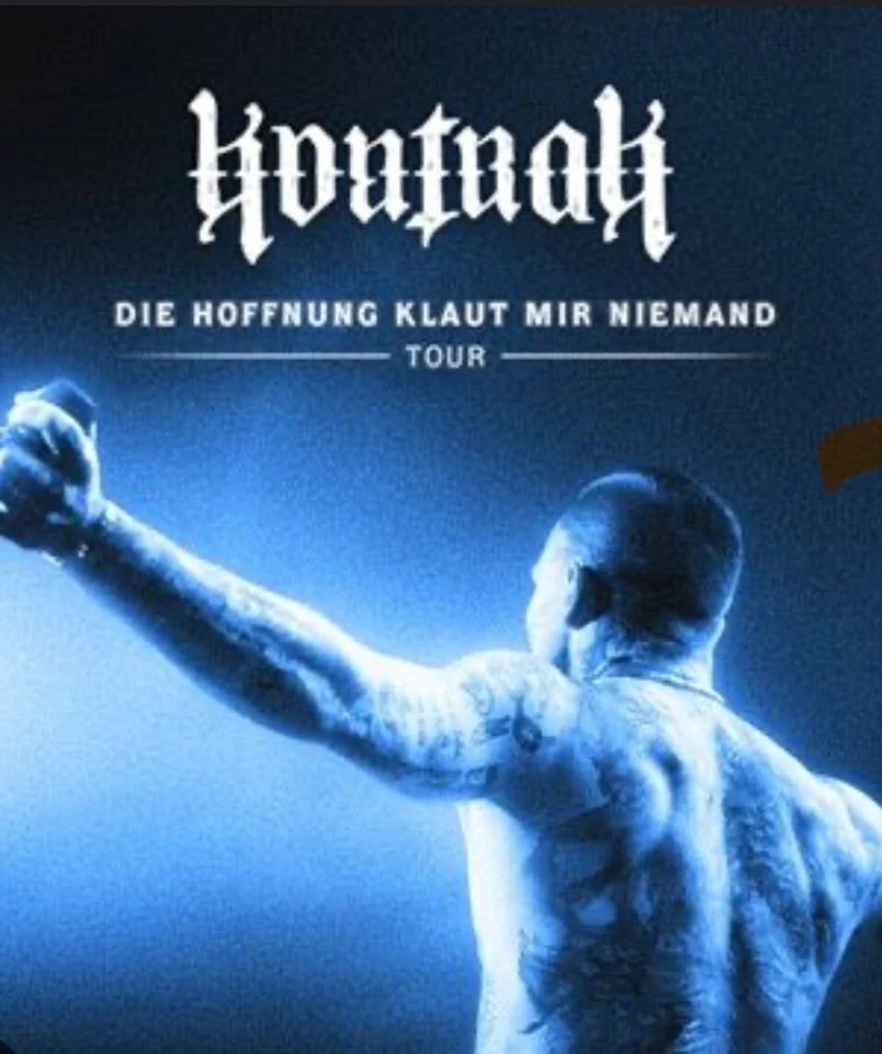 Tickets Kontra K - Die Hoffnung klaut mir niemand, Nürnberg - Bild 1 von 1