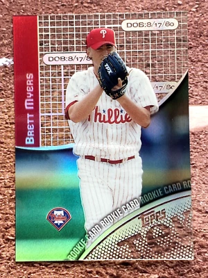 2000 Topps Tek /2000 Brett Myers #44-13 Philadelphia Phillies Foto 1 de 2