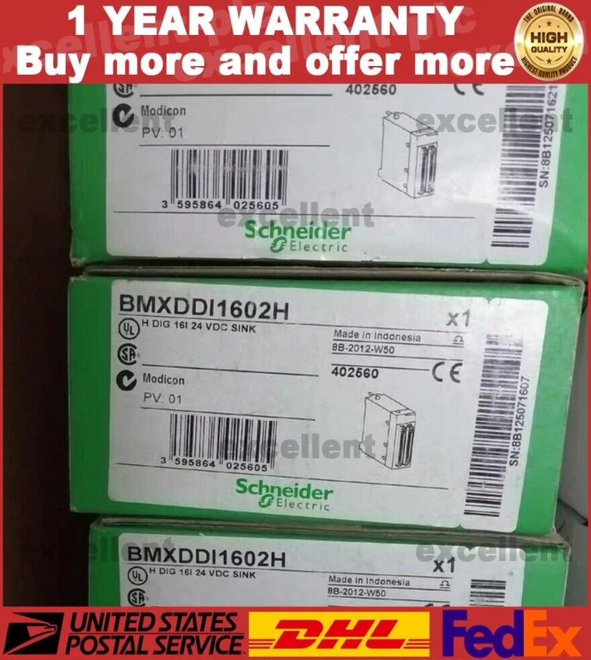 1 PCS NEW IN BOX Schneider PLC module BMXDDI1602H - Image 1 of 1
