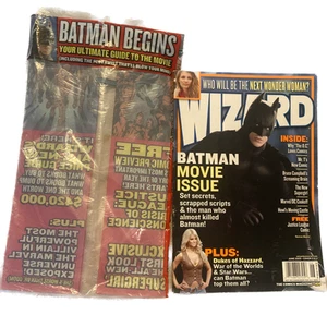Wizard Magazin #164 (6/2005), Batman Begins Cover mit Polybeutel, komplett - Bild 1 von 4