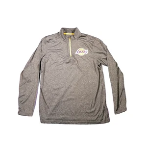 LA Lakers Top Training Large 1/4 Zip NBA Trikot Oberteil Jugend Laufen - Bild 1 von 16