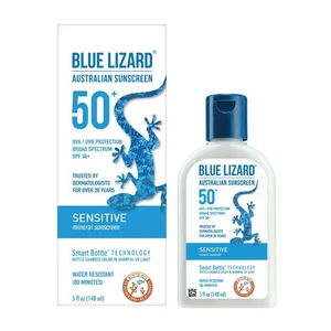 Blue Lizard Sensitive SPF 50 Mineral Sunscreen Lotion, Broad Spectrum, 5 fl oz - Picture 1 of 2
