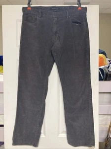 Vintage Calvin Klein Jeans Herren 38 x 31 schwarz entspannt gerade Cordhose gebraucht, in einwandfreiem Zustand - Bild 1 von 8