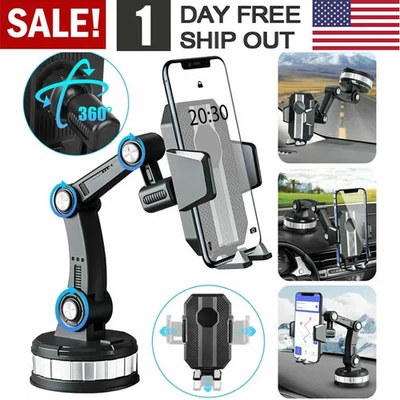 Soporte De Telefono Celular Para Carro Auto Brazo Largo Universal Calidad Super - Image 1 of 4