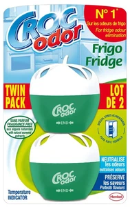 Premium Fridge Deodoriser Twin Pack Croc Odor Neutralises And Absorbs Odours Uk - Picture 1 of 1
