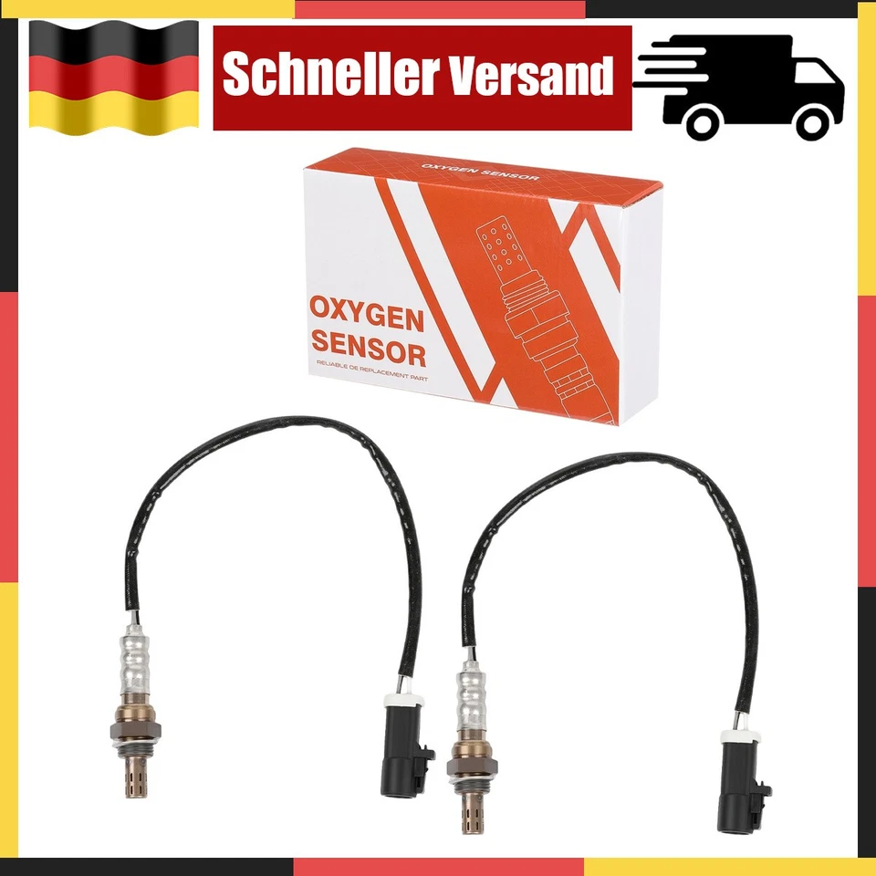 2x Sonda di carica prima/dopo catalizzatore per Ford Focus Fusion Fiesta V sensore ossigeno - Immagine 1 di 4