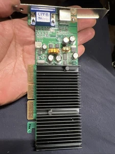 Evga GeForce FX5200 AGP Video Graphics Card 128MB Light Version 128-A8-N303-L2 - Picture 1 of 5