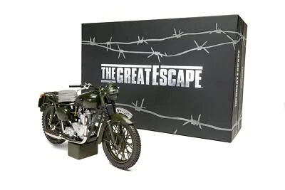 Corgi 1:12 Triumph Motorrad TR6 Trophäe The Groß Escape Steve Mcqueen Verwitter - Bild 1 von 4