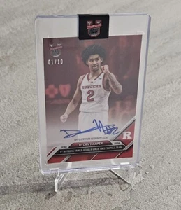 Dylan Harper 2024-25 Bowman U NOW Auto #38C Rutgers Red 1/10 - Bild 1 von 4
