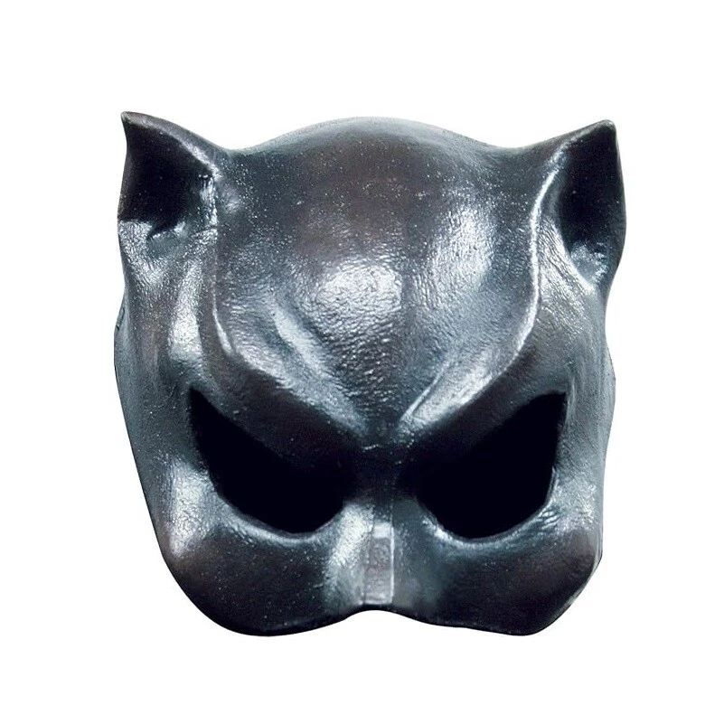 Kids or Adults CAT Girl Black Kitty Half Latex Mask Costume TB25004