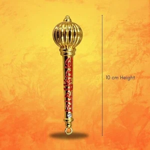 Idol Statue Jai Shree Ram Hanuman Ji Gada Prunkstück für Zuhause und Pooja Dekoration - Bild 1 von 5
