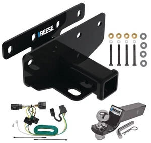 Enganche de remolque Reese para 07-18 Wrangler JK Exc tracción a la derecha con cableado bola de 2" - Imagen 1 de 5