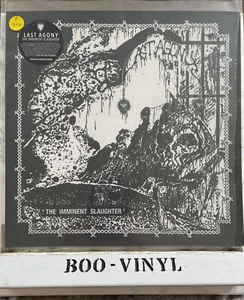 Last Agony - The Imminent Slaughter hardcore vinyl lp record NM / NM CONDITION - Picture 1 of 4