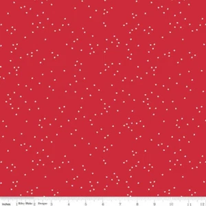 RBD ~ 108" Wide Back Blossom (Red) 100% Cotton ~ Per half Yard - Picture 1 of 1