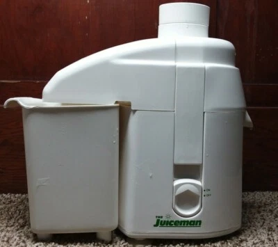 Máquina exprimidora centrífuga de frutas y verduras Juiceman JM1-A de colección - usada en excelente estado Foto 1 de 4