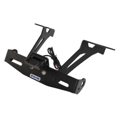 Soporte de marco de matrícula de luz LED para Suzuki GSXR 1000 1000R 2017-2023 Foto 1 de 4