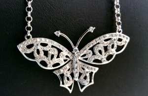 Kollier Kette Anhänger Silber 925 massiv Jette Job - Bild 1 von 9