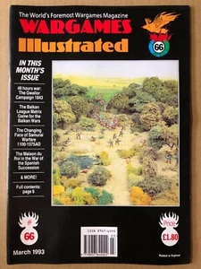 Wargames IIlustrated Magazine March 1993 #66 The Gwalior Campaign 1843 102C - Picture 1 of 2